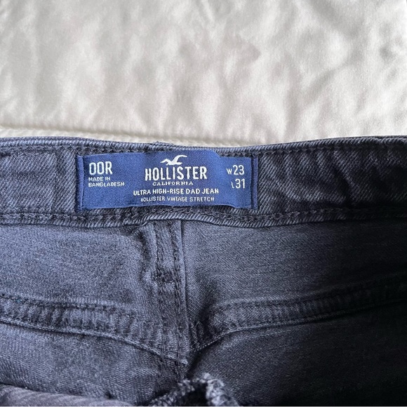 hollister • ultra high rise dad jeans - Picture 6 of 9